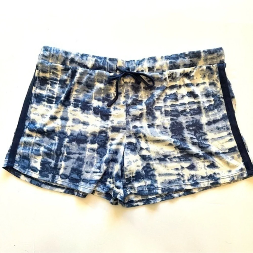 Lucky Brand Tie Dyed Pajama Bottom Shorts Size Large